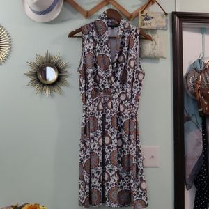 19 Cooper NWOT surplice neckline sleeveless dress